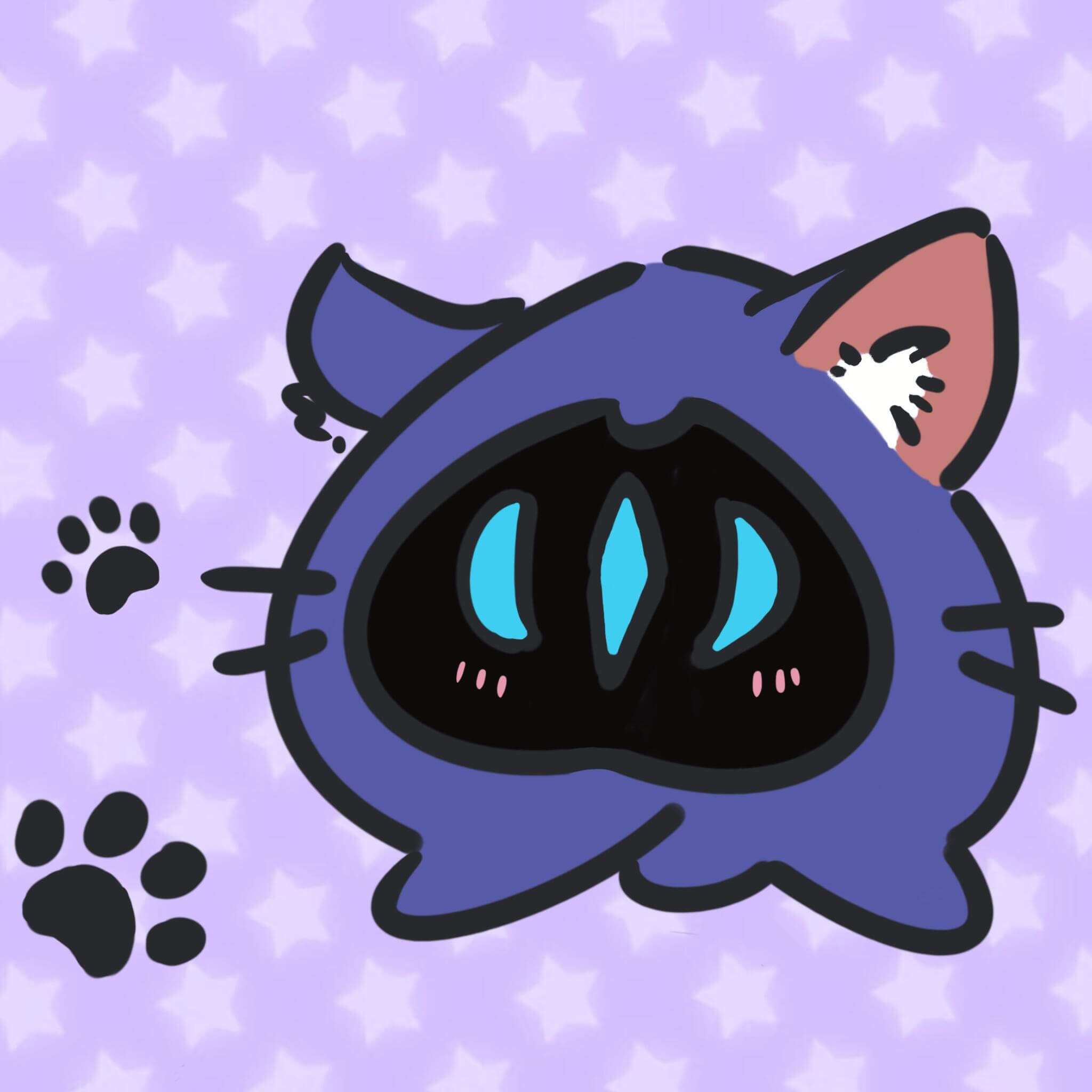 他